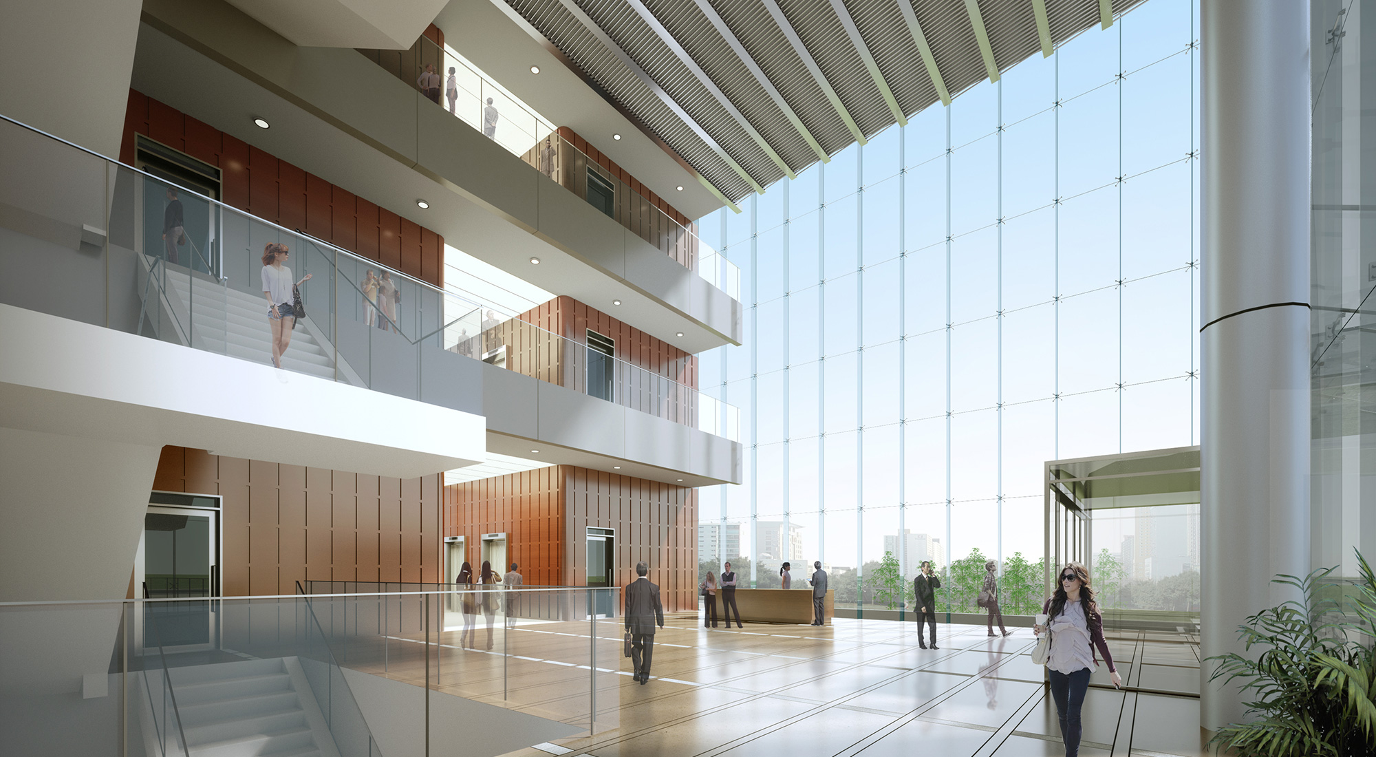 상장회사회관 사옥 신축 현상설계 > Projects | HK건축사사무소